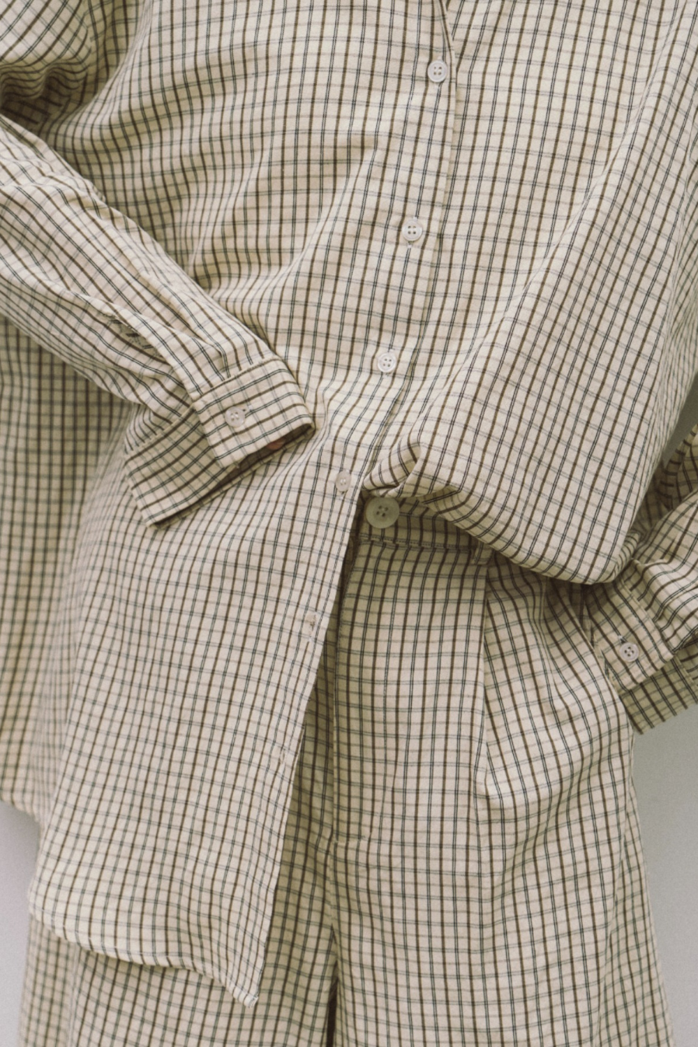 【Collaboration】Classic check shirt