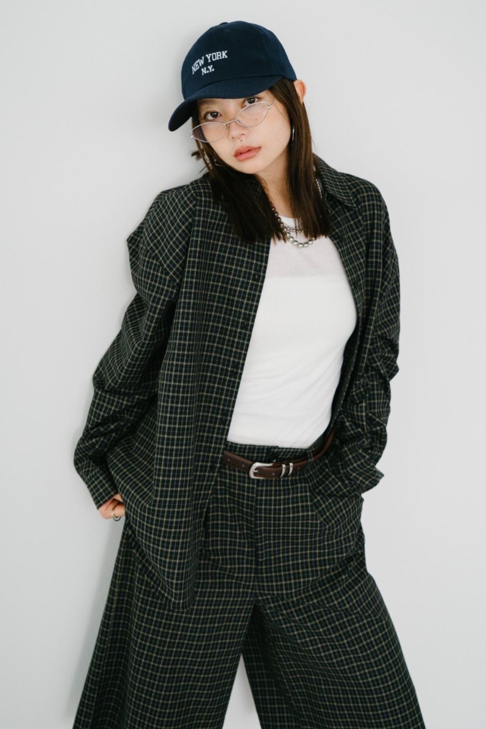 【Collaboration】Classic check shirt