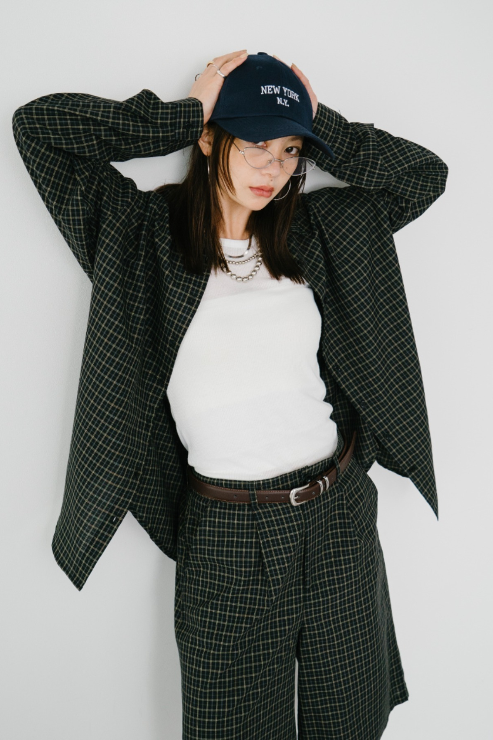 【Collaboration】Classic check shirt