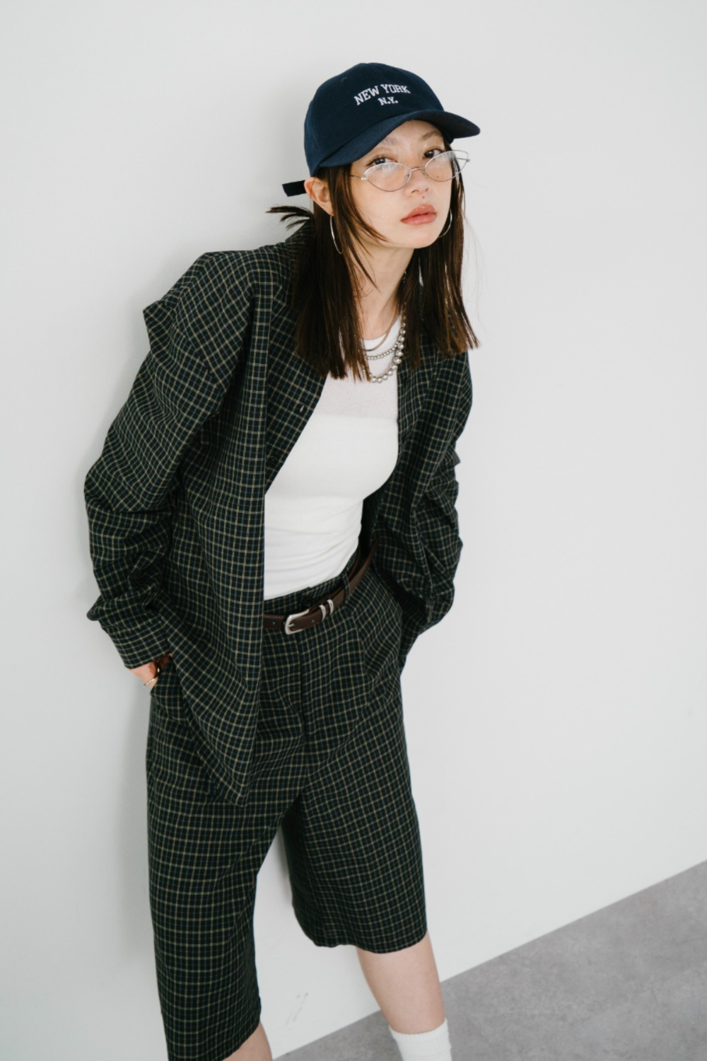 【Collaboration】Classic check shirt