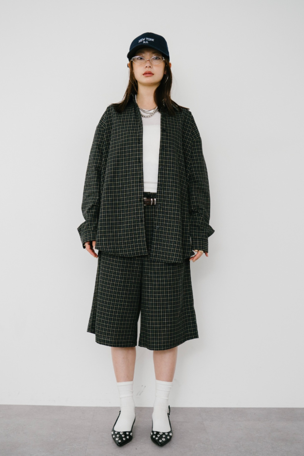 【Collaboration】Classic check shirt