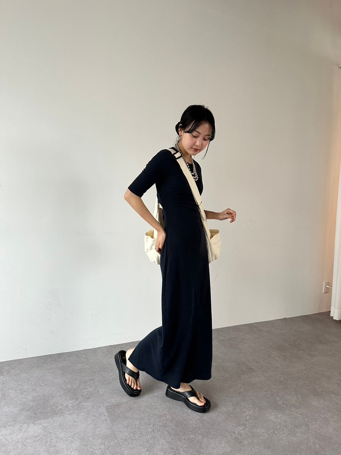 Back cut design dress