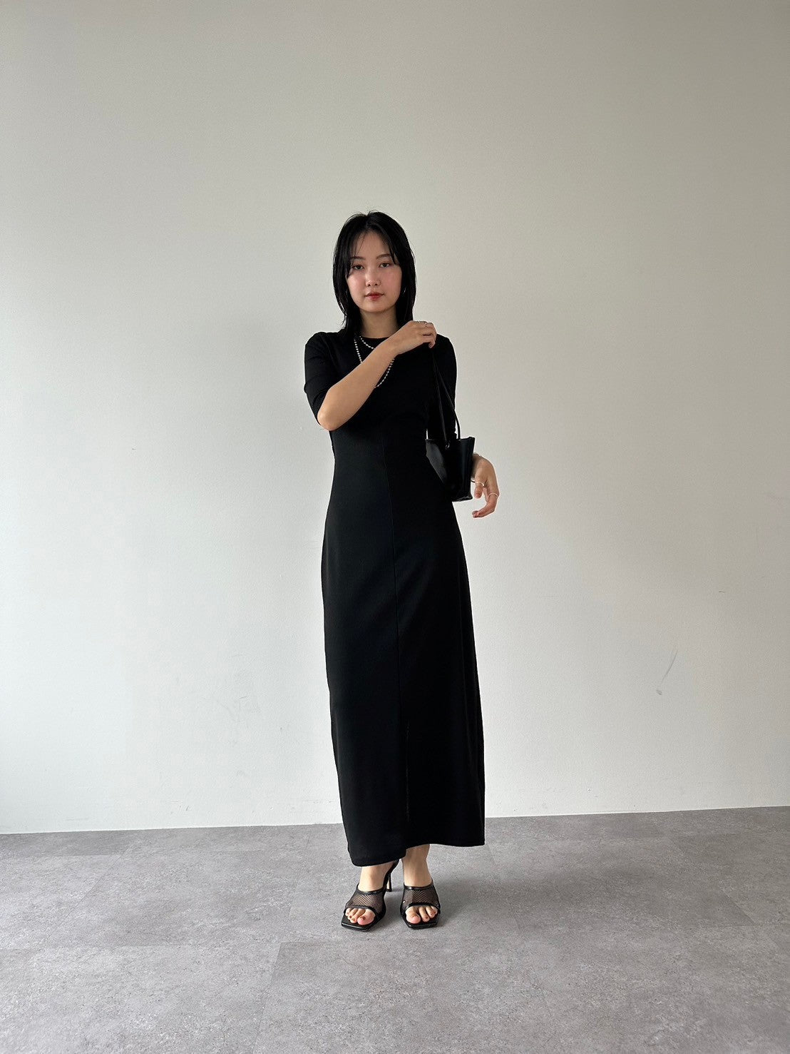 Back cut design dress