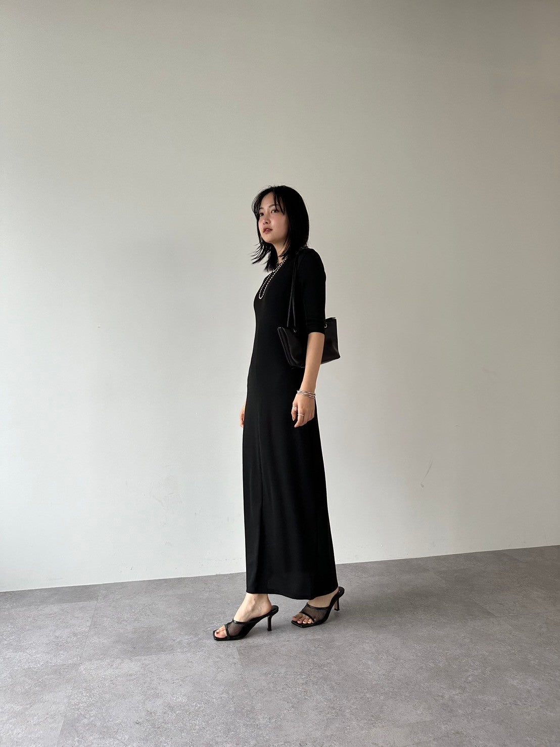 Back cut design dress