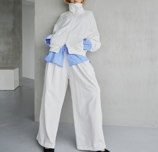 【1.30(金)発売】大人気のドライバーズデザインにスウェット素材が登場！同素材のパンツを合わせて◎