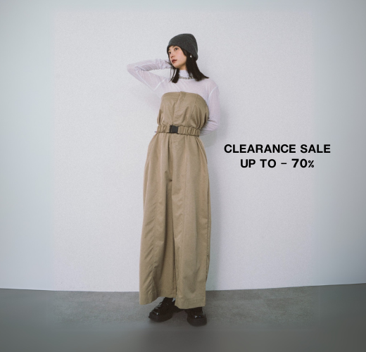 ＼期間限定／CLEARANCE SALE開催！