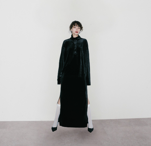 【11.14(金)発売】上品な光沢と落ち感のあるベロア素材を使用したアイテムが登場！