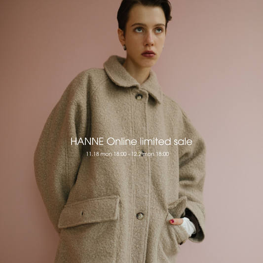 ＜HANNE ONLINE SHOP限定＞SALE開催！