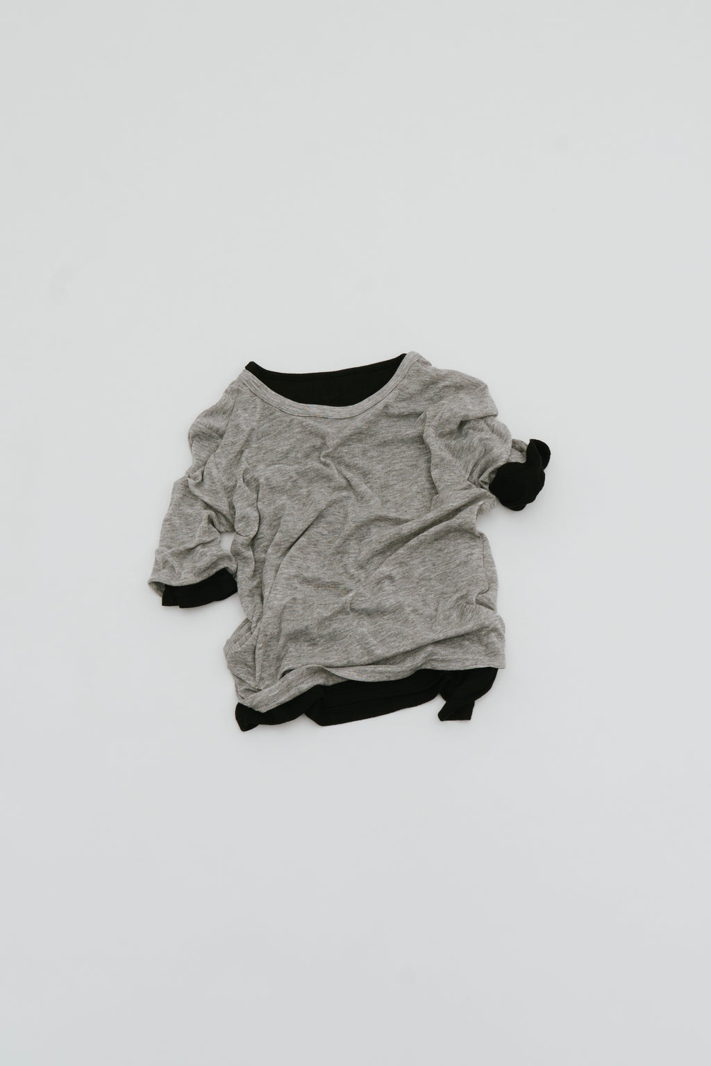 2PACK Sheer half sleeve TEE