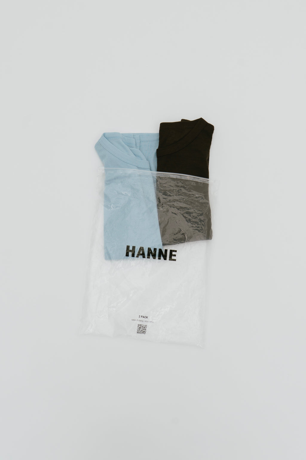 2PACK Sheer half sleeve TEE