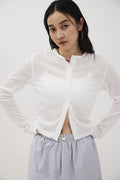 Eyelet cardigan