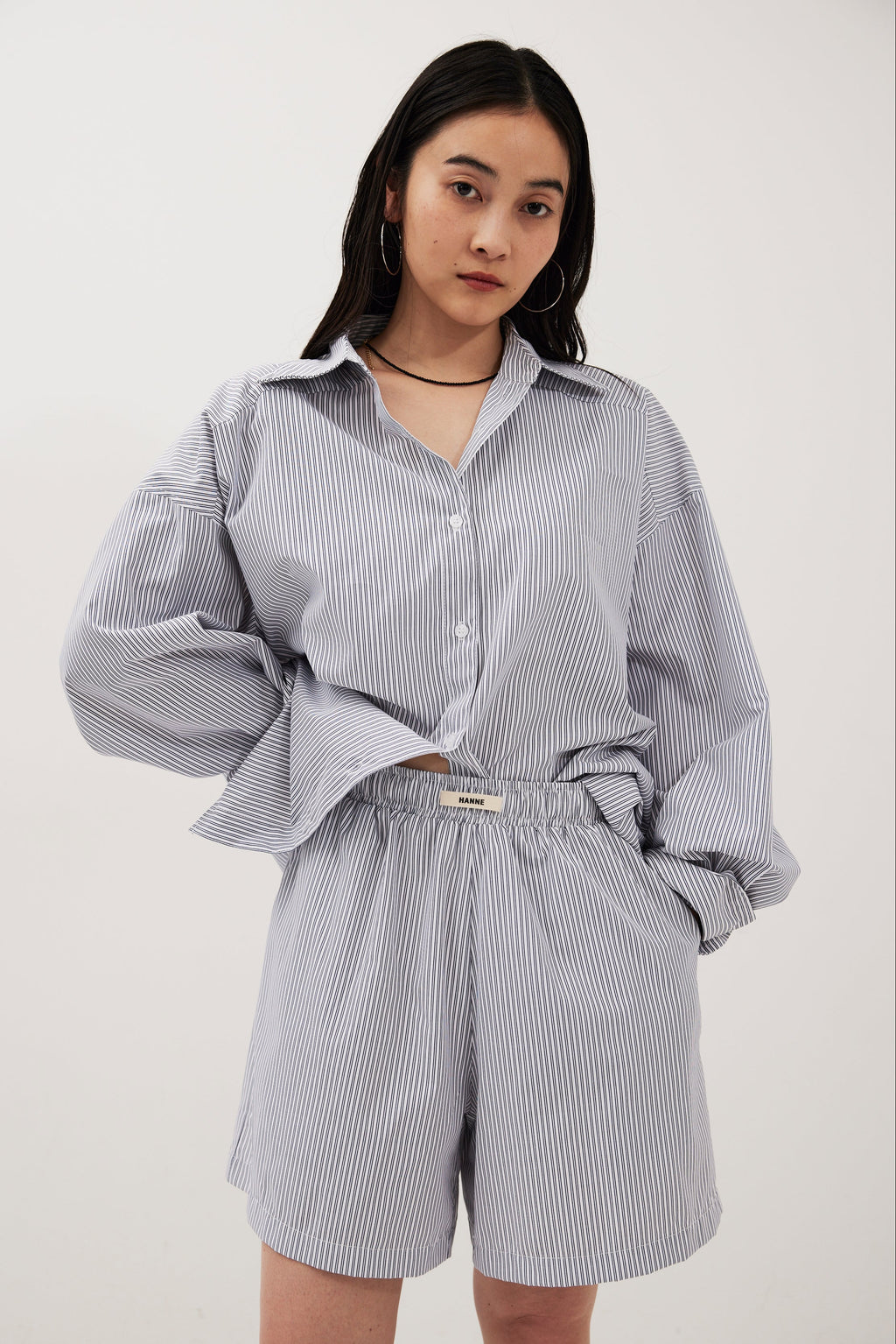 Striped shirt setup