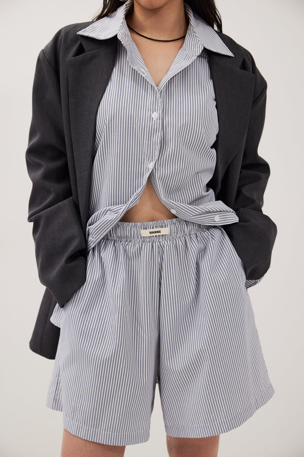 Striped shirt setup