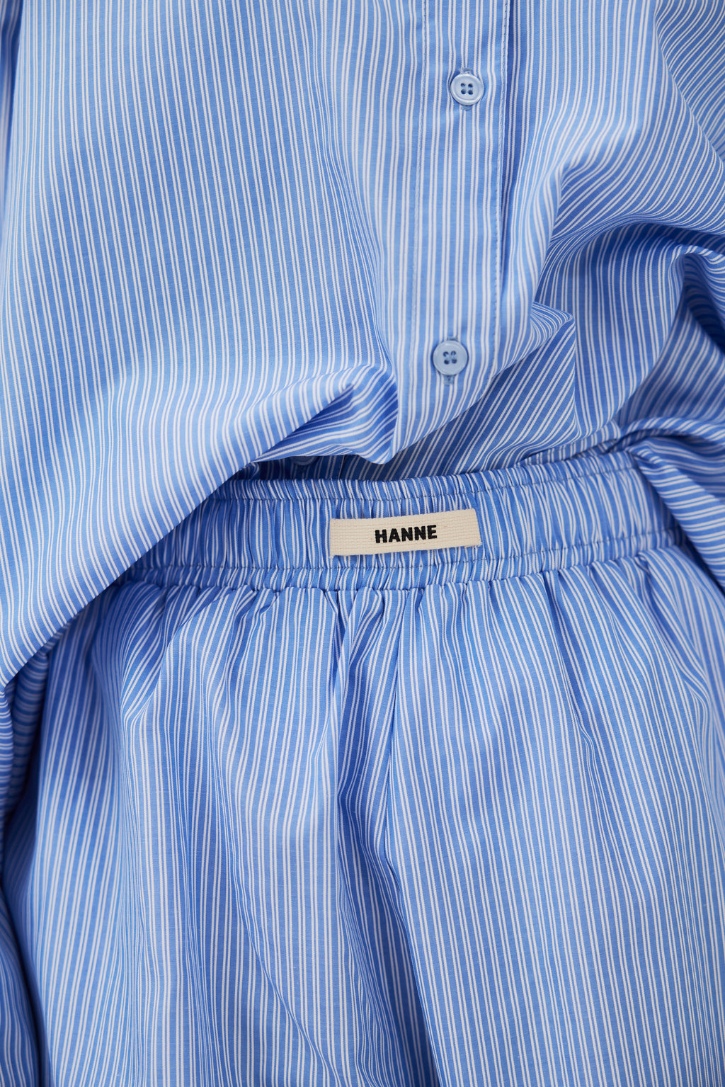 Striped shirt setup