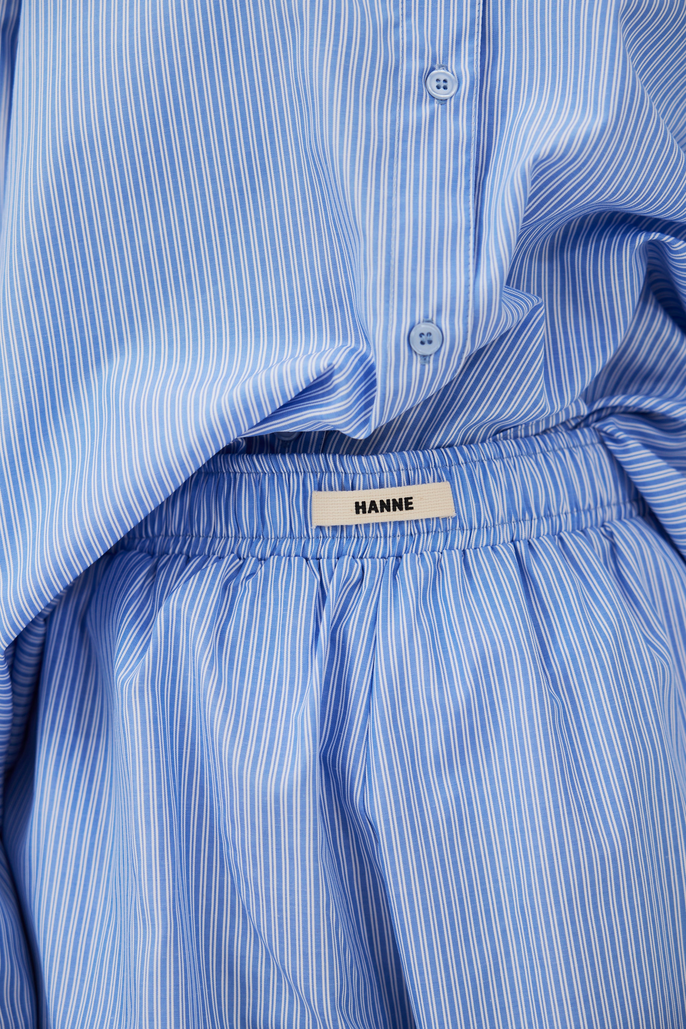 Striped shirt setup