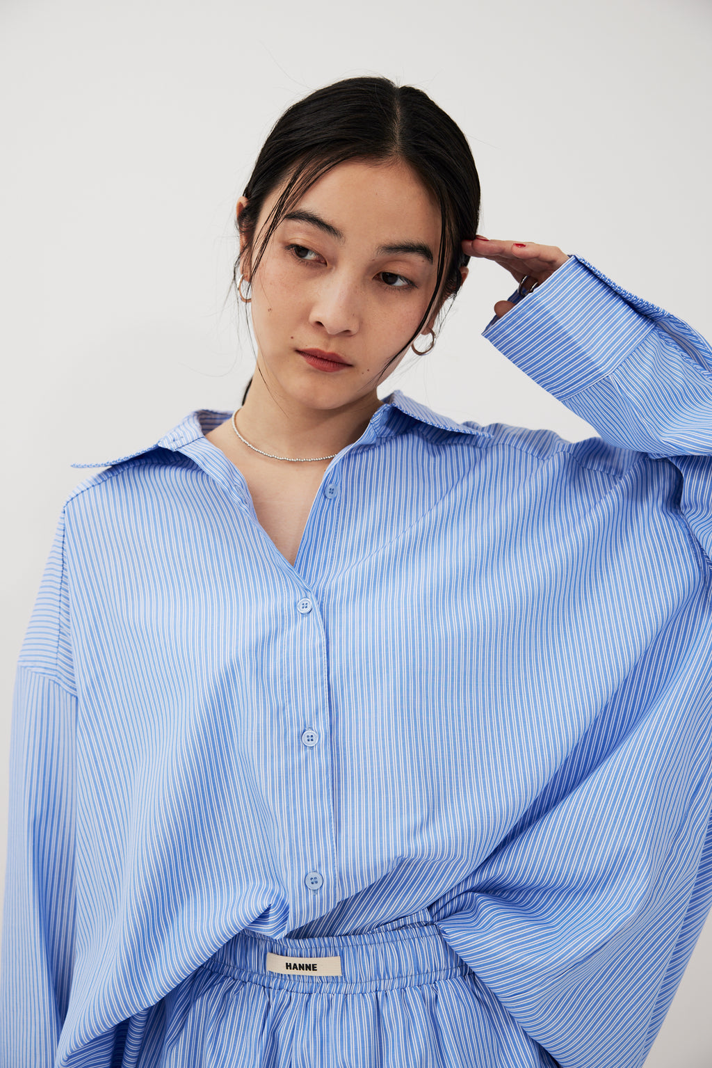 Striped shirt setup