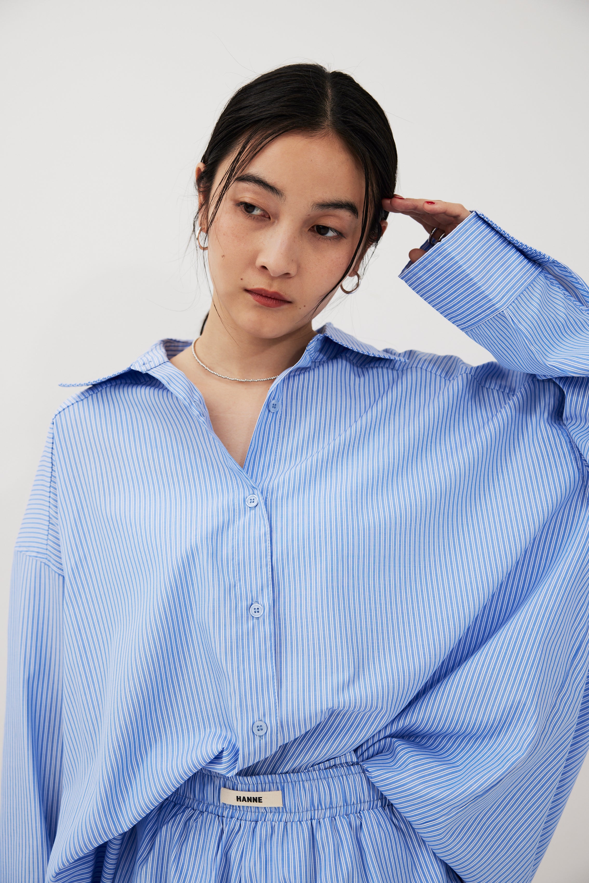 Striped shirt setup