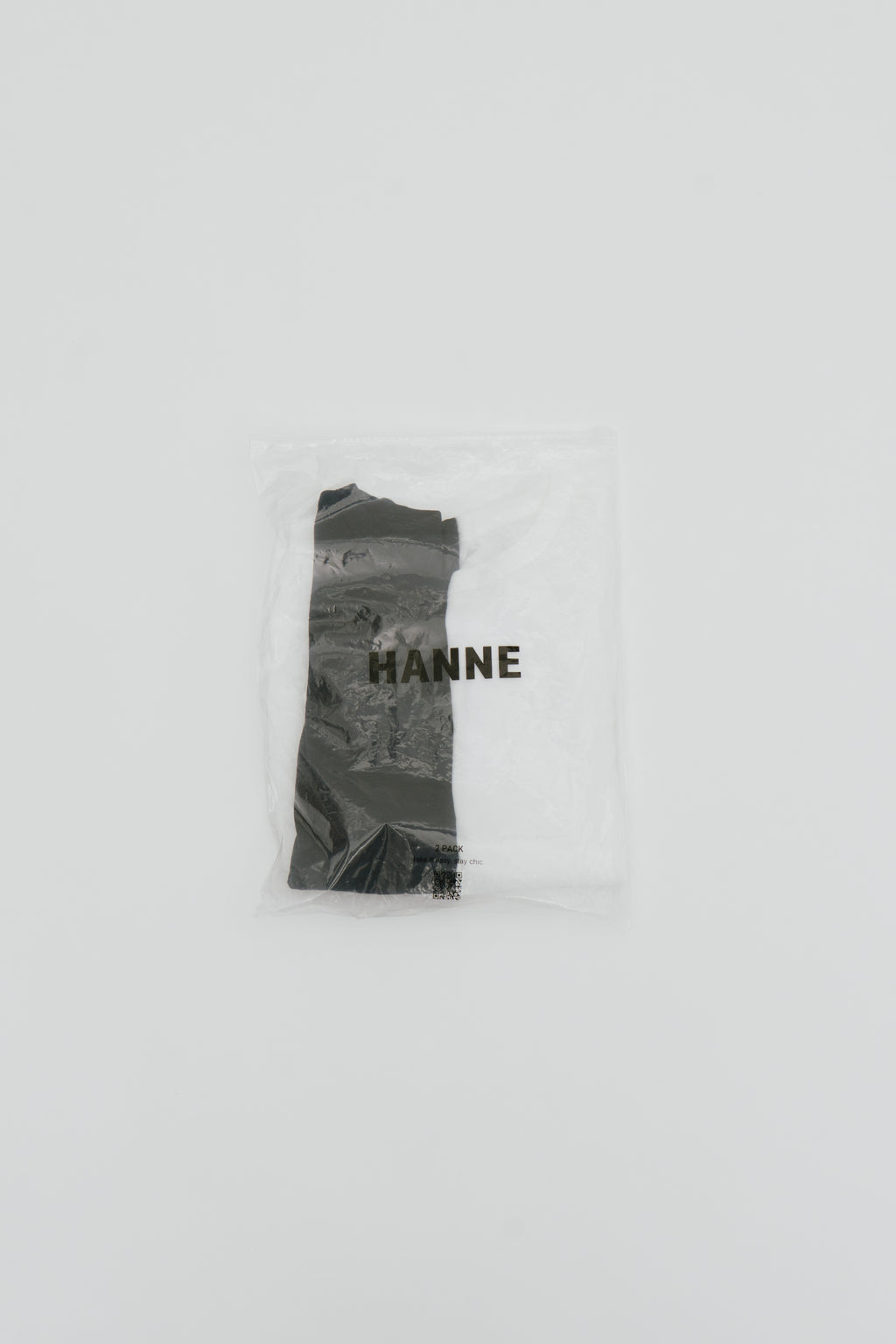 2PACK Sheer half sleeve TEE