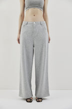Straigh jersey pants