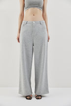 Straigh jersey pants
