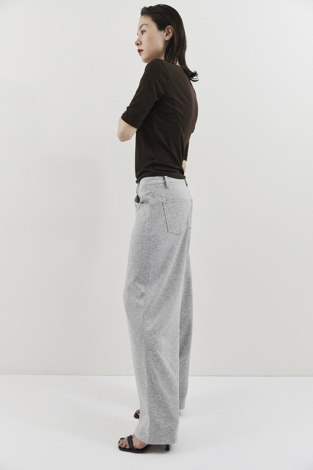 Straigh jersey pants