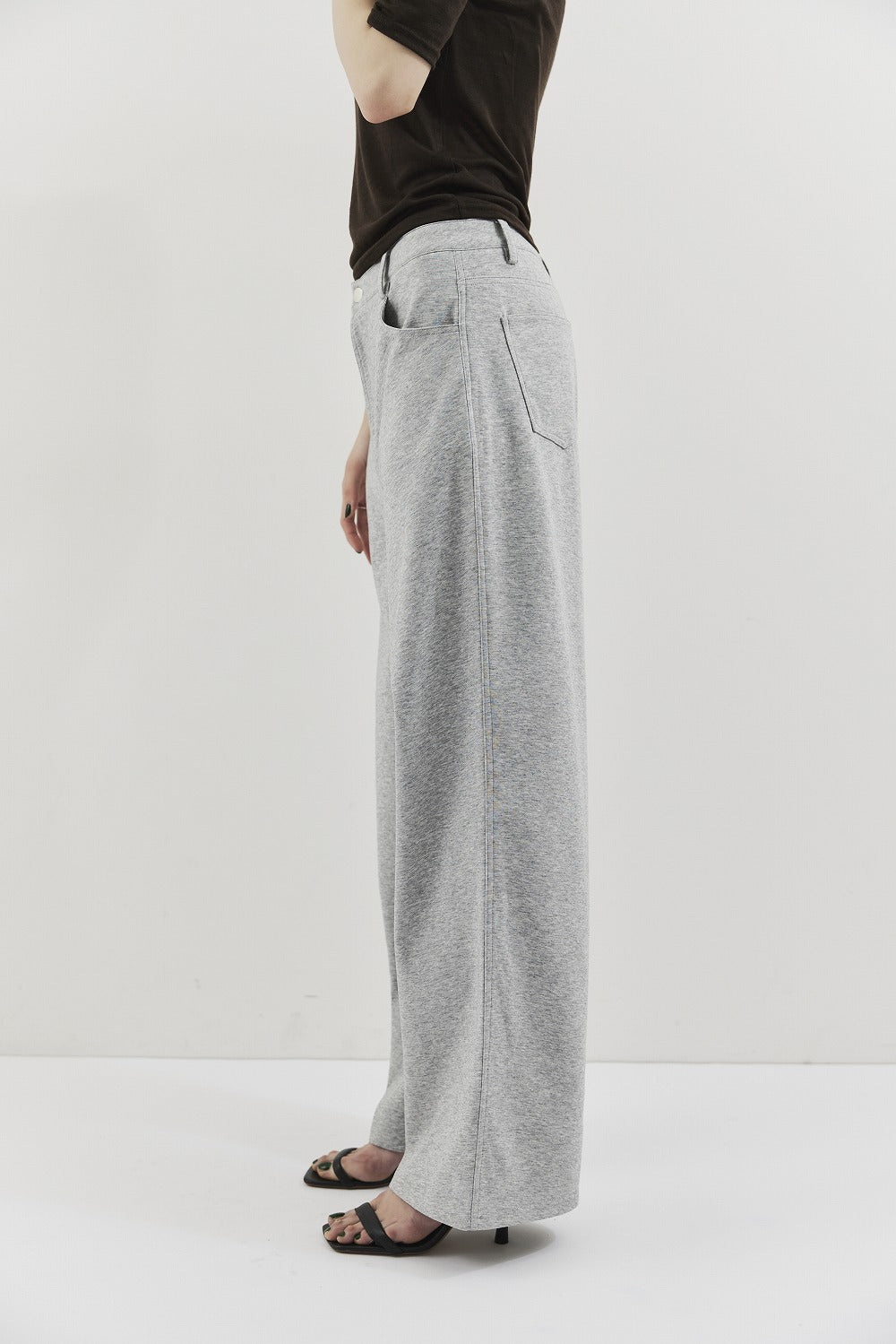 Straigh jersey pants