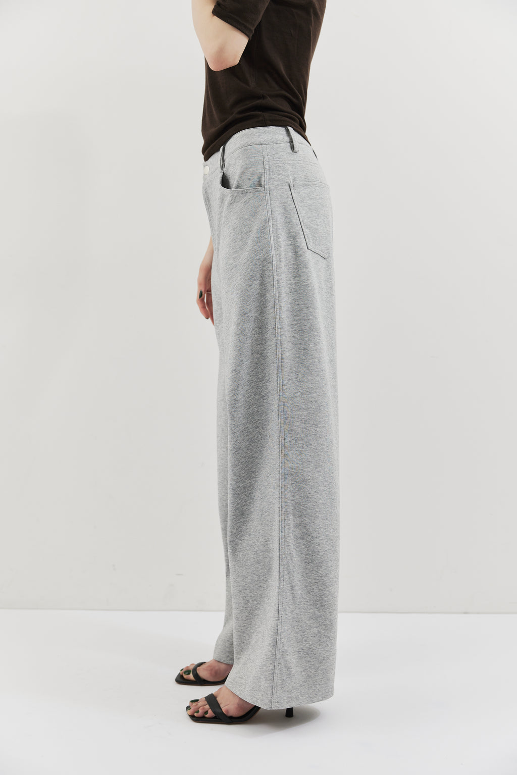 Straigh jersey pants