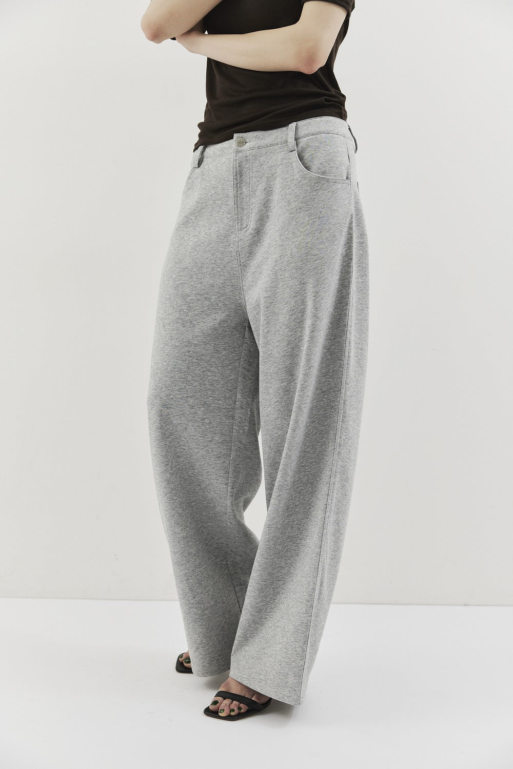 Straigh jersey pants