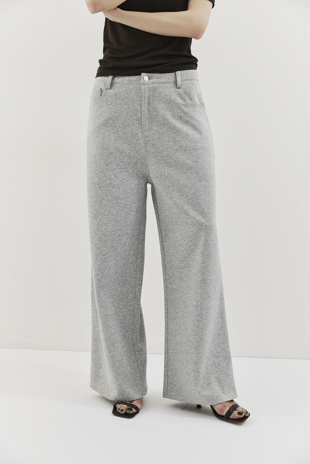Straigh jersey pants