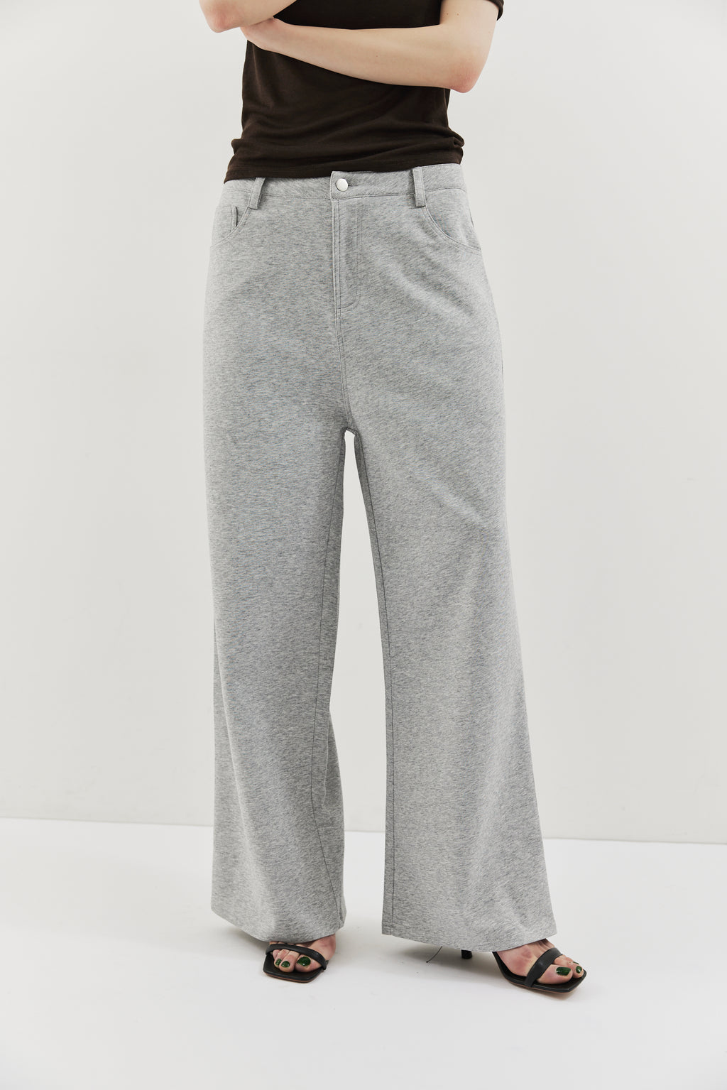 Straigh jersey pants