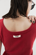 Eyelet tank top