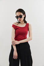 Eyelet tank top