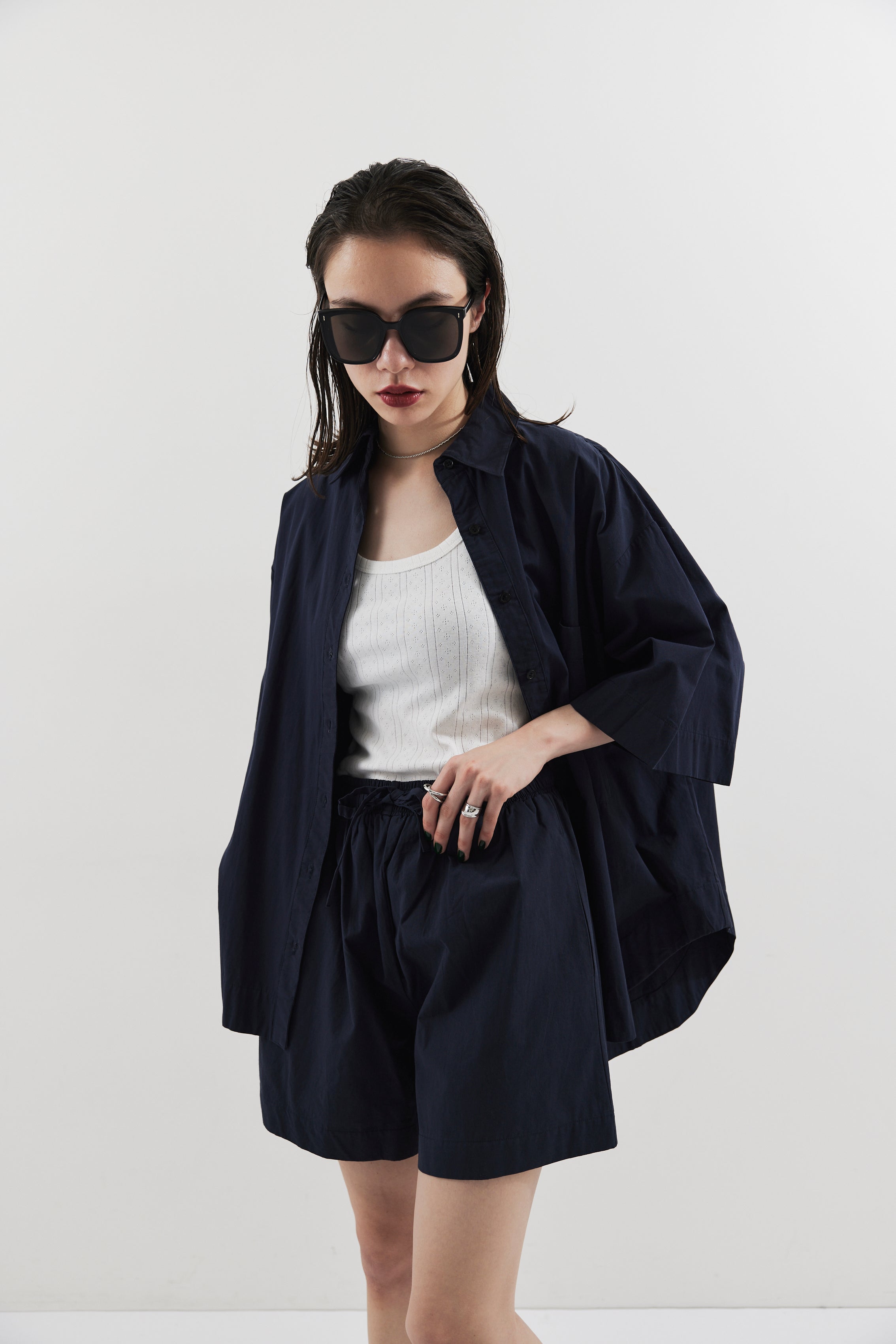 Half sleeve shirt setup