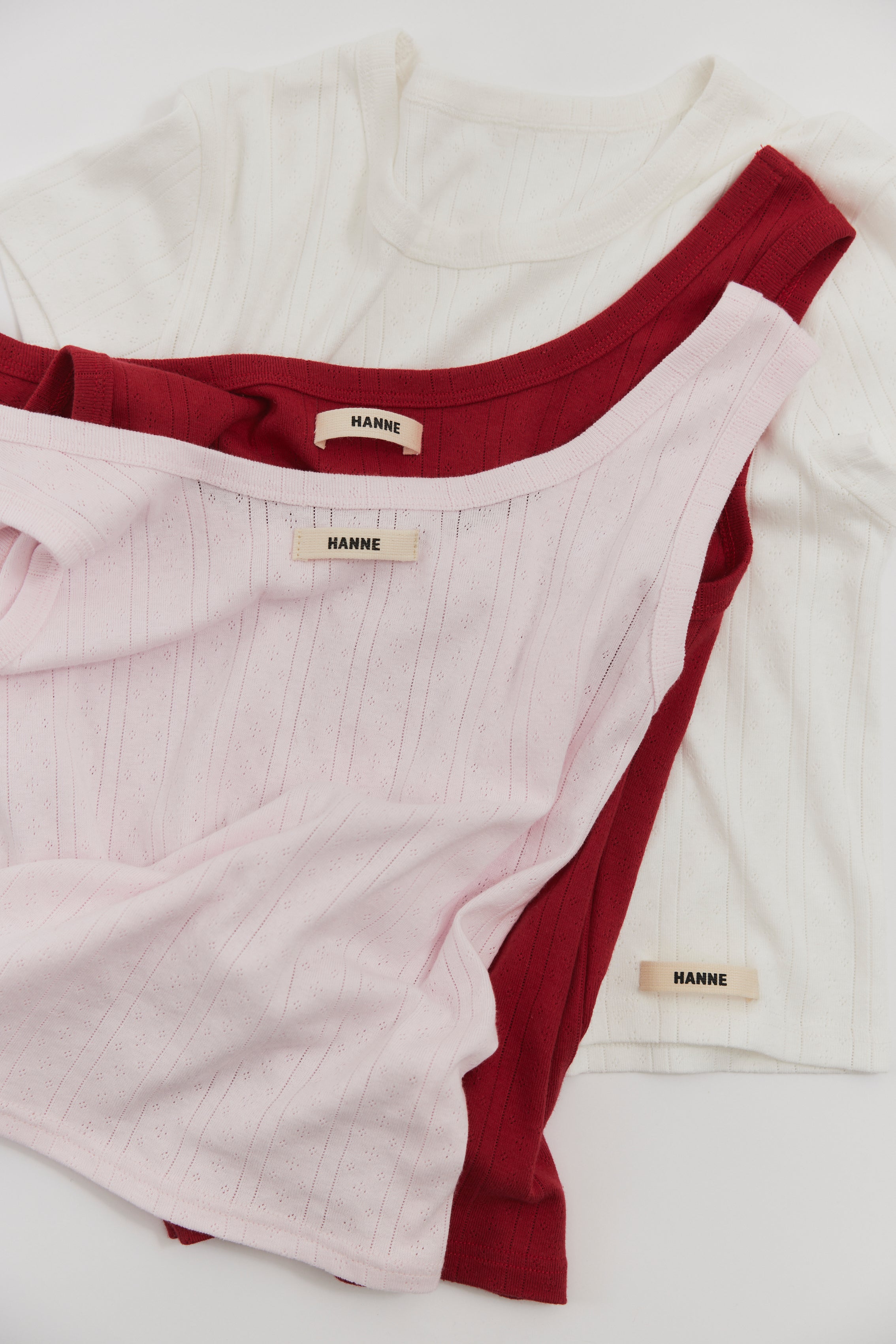 Eyelet tank top