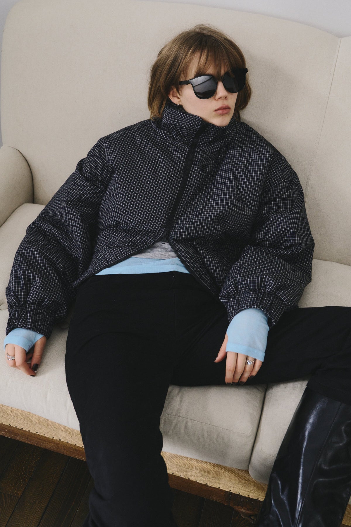 Short padding blouson