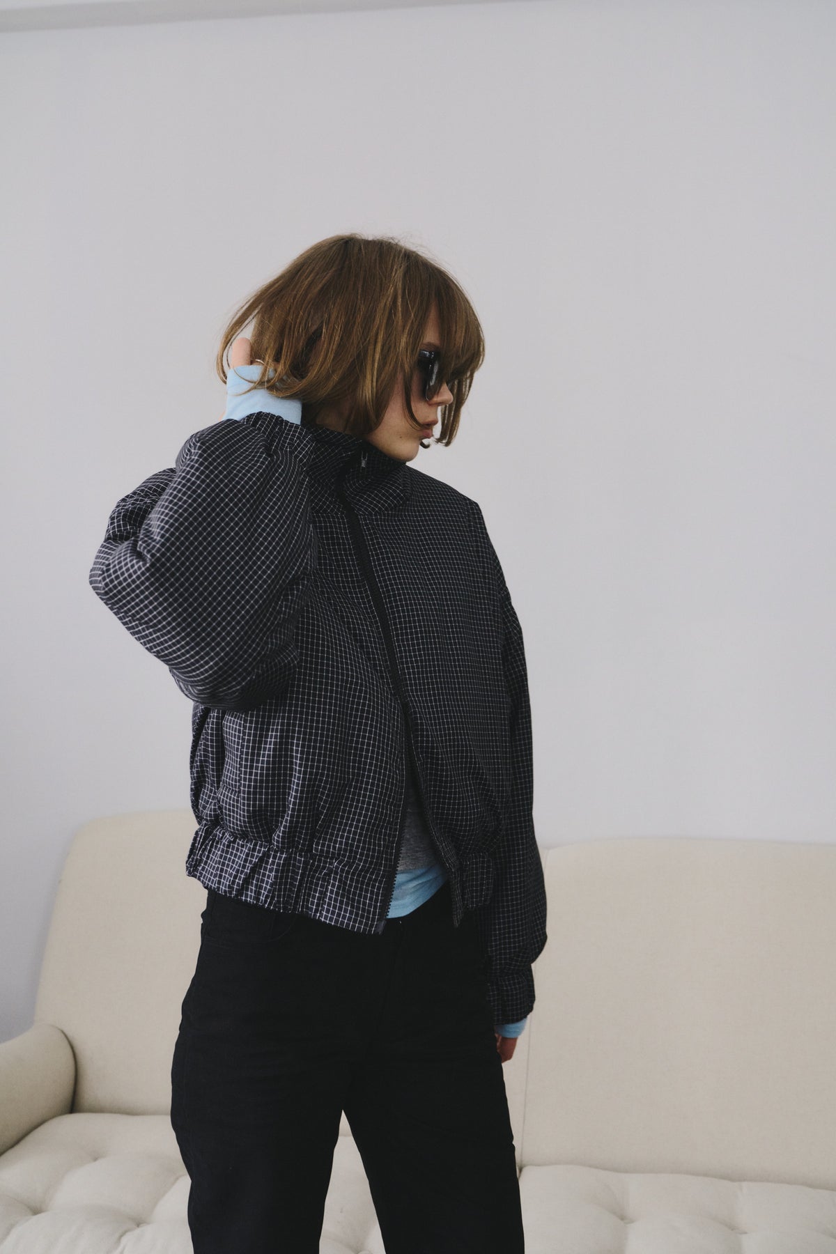 Short padding blouson