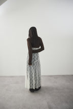 Halter neck lace dress