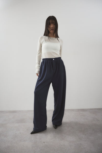 Straight easy pants