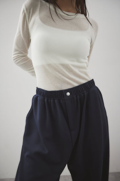 Straight easy pants
