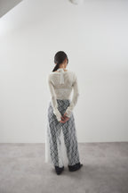 Halter neck lace dress