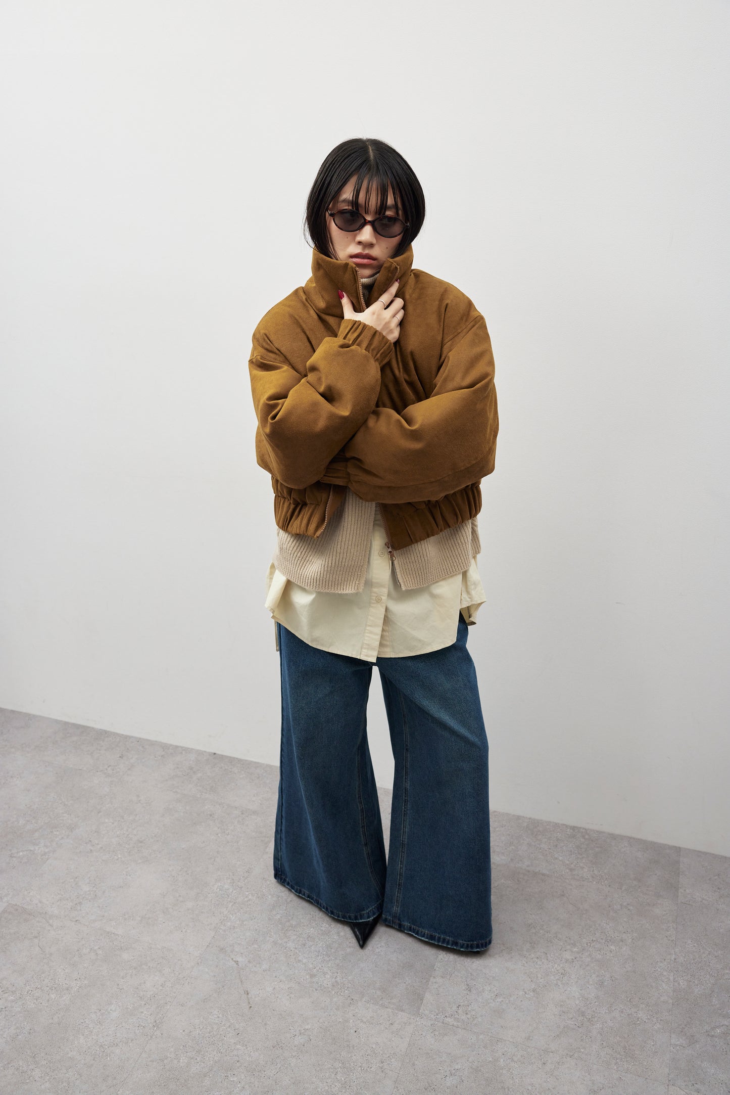 Short padding blouson