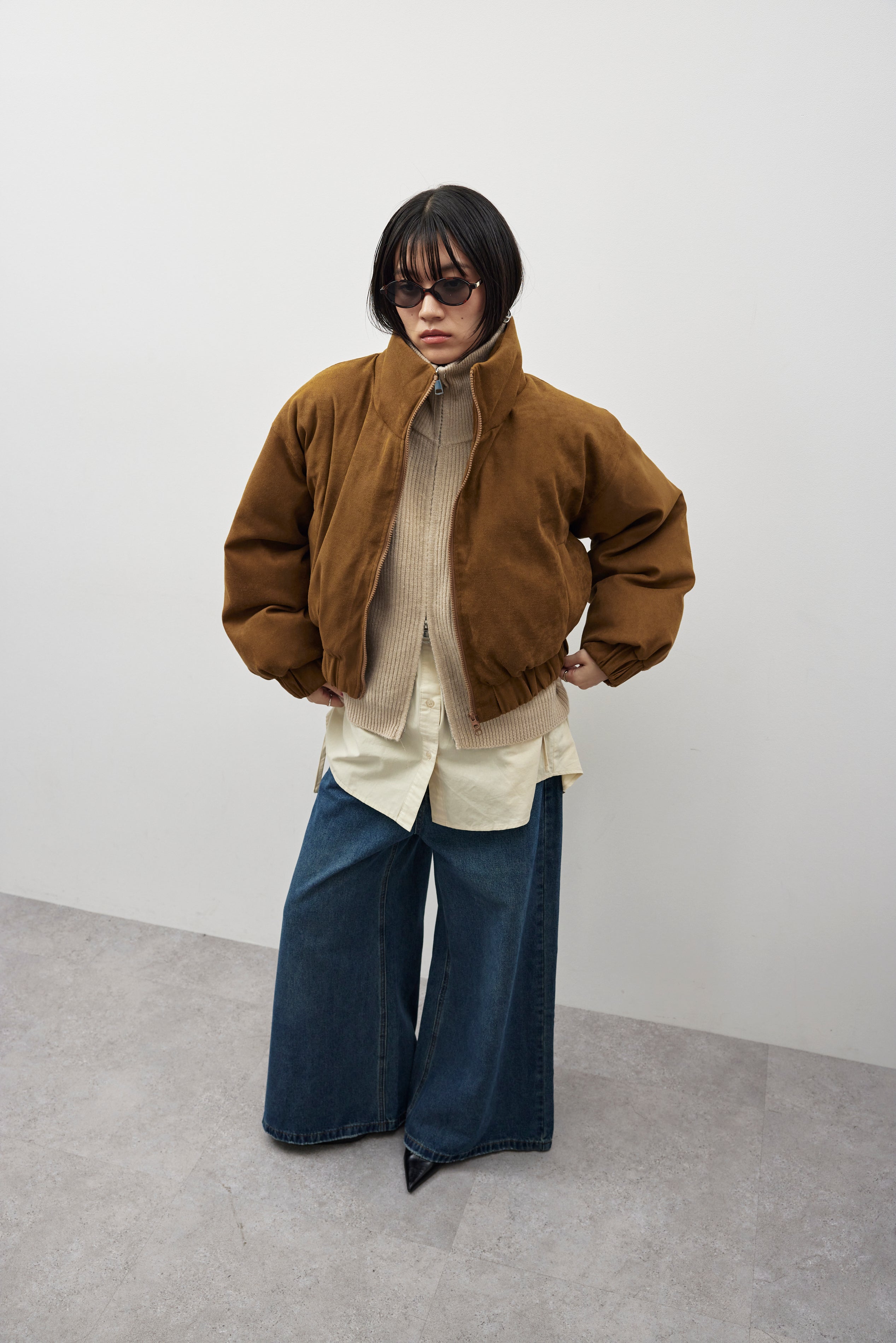 Short padding blouson