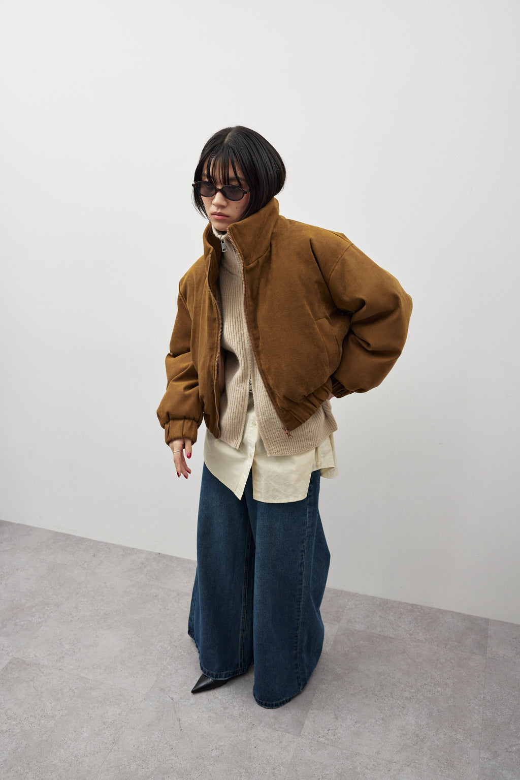 Short padding blouson