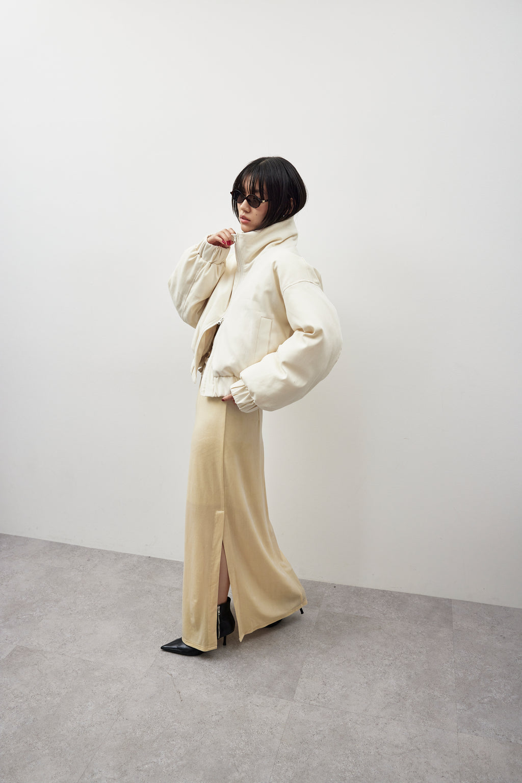 Short padding blouson