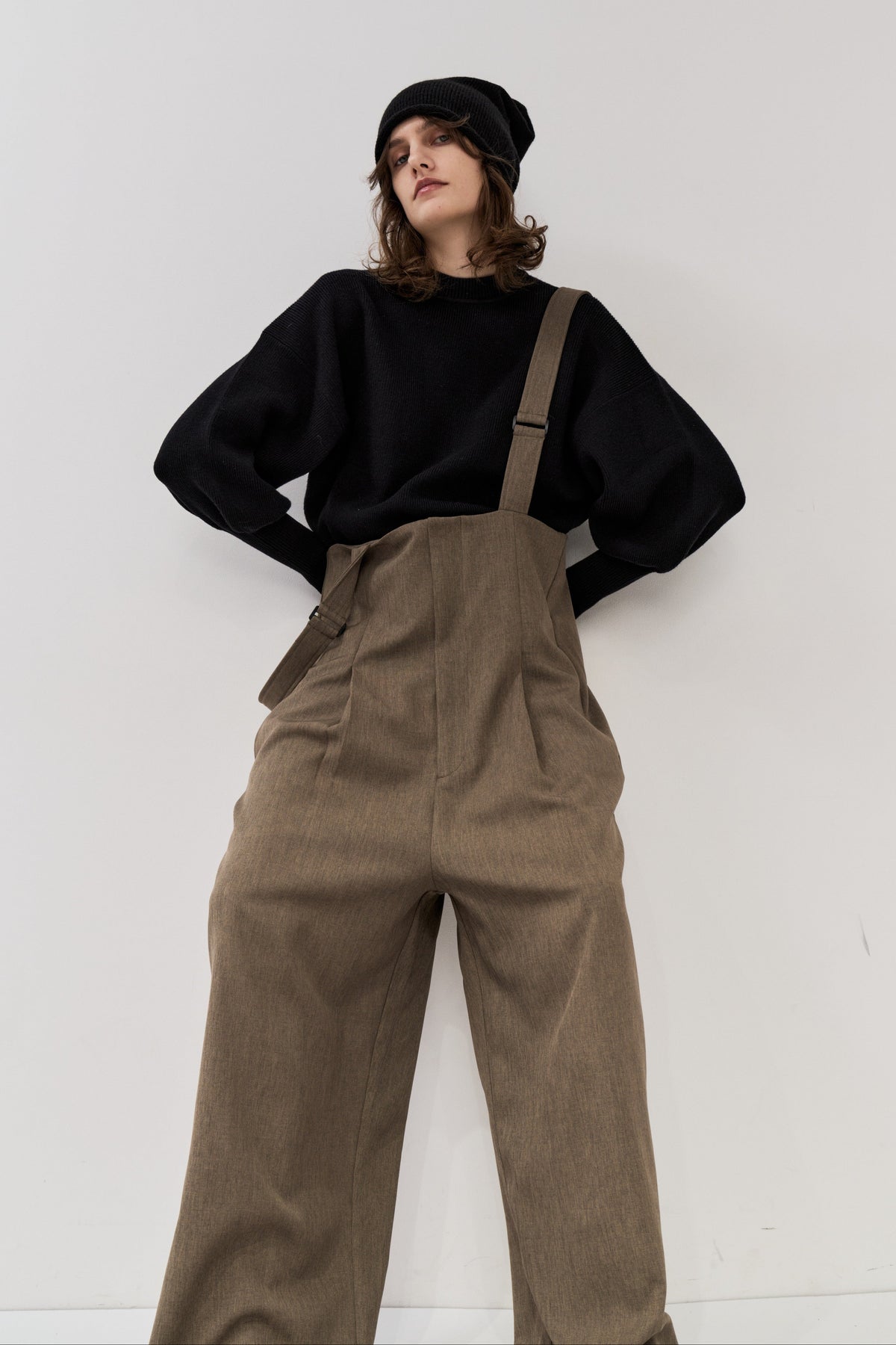 Suspenders trousers