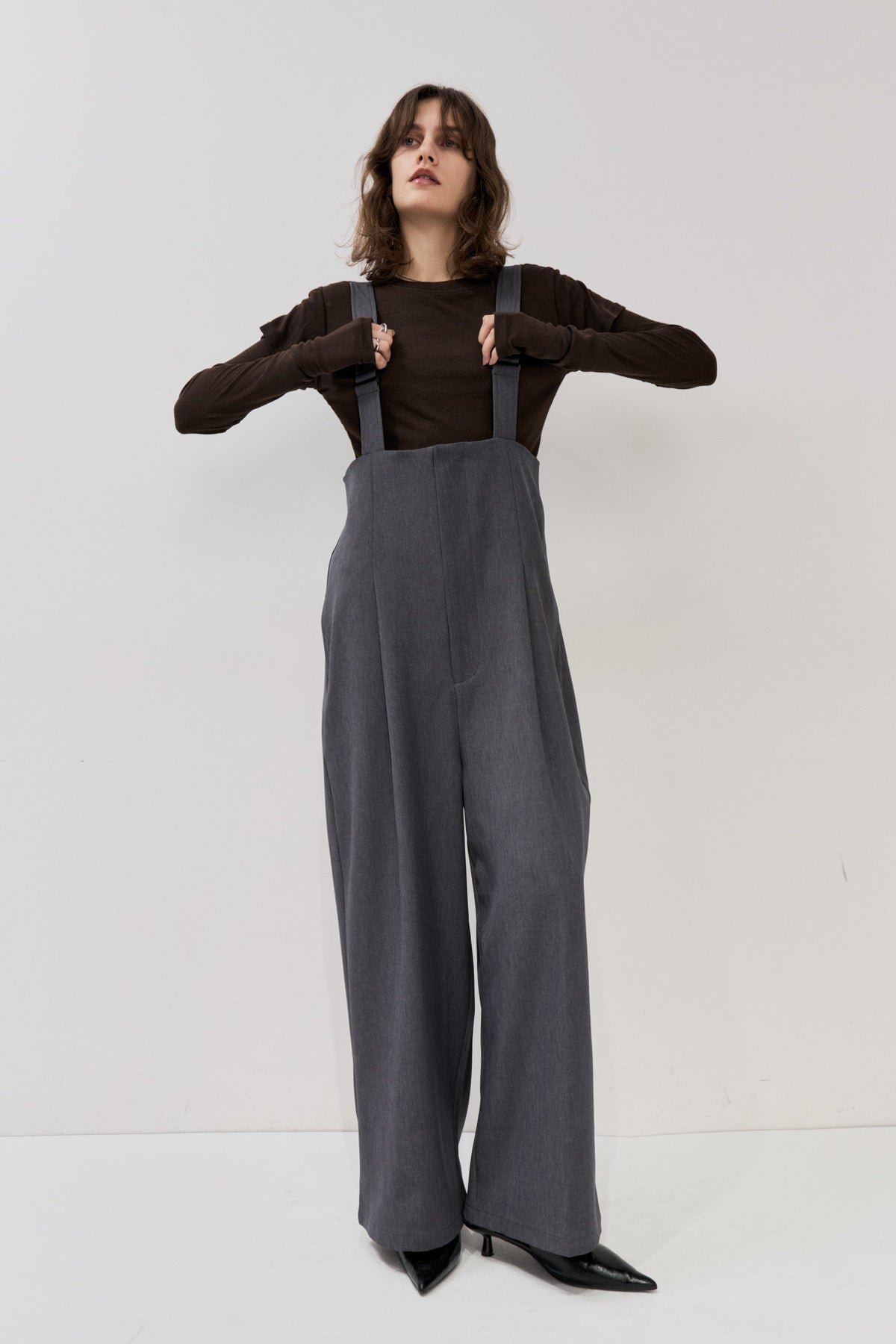 Suspenders trousers