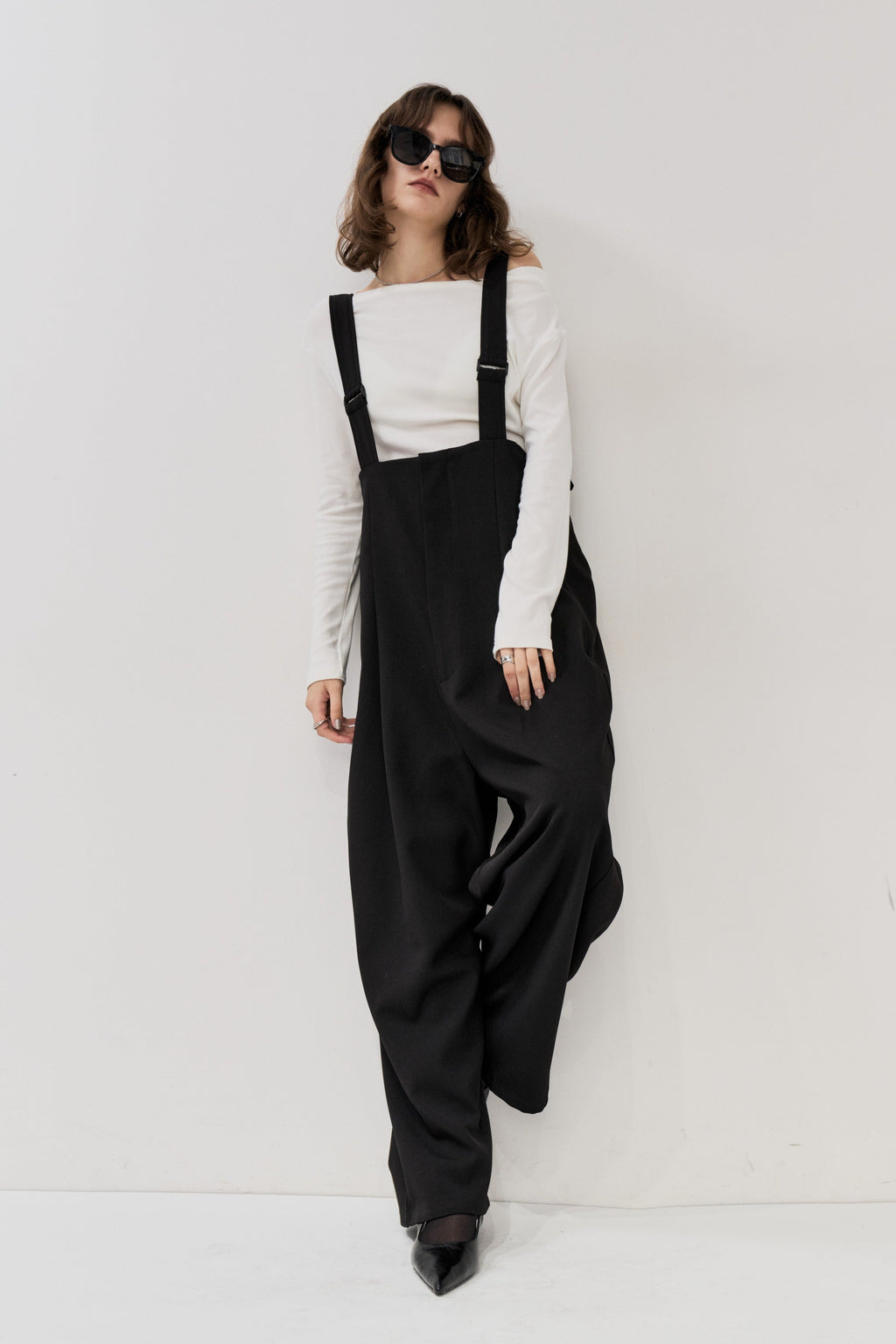 Suspenders trousers