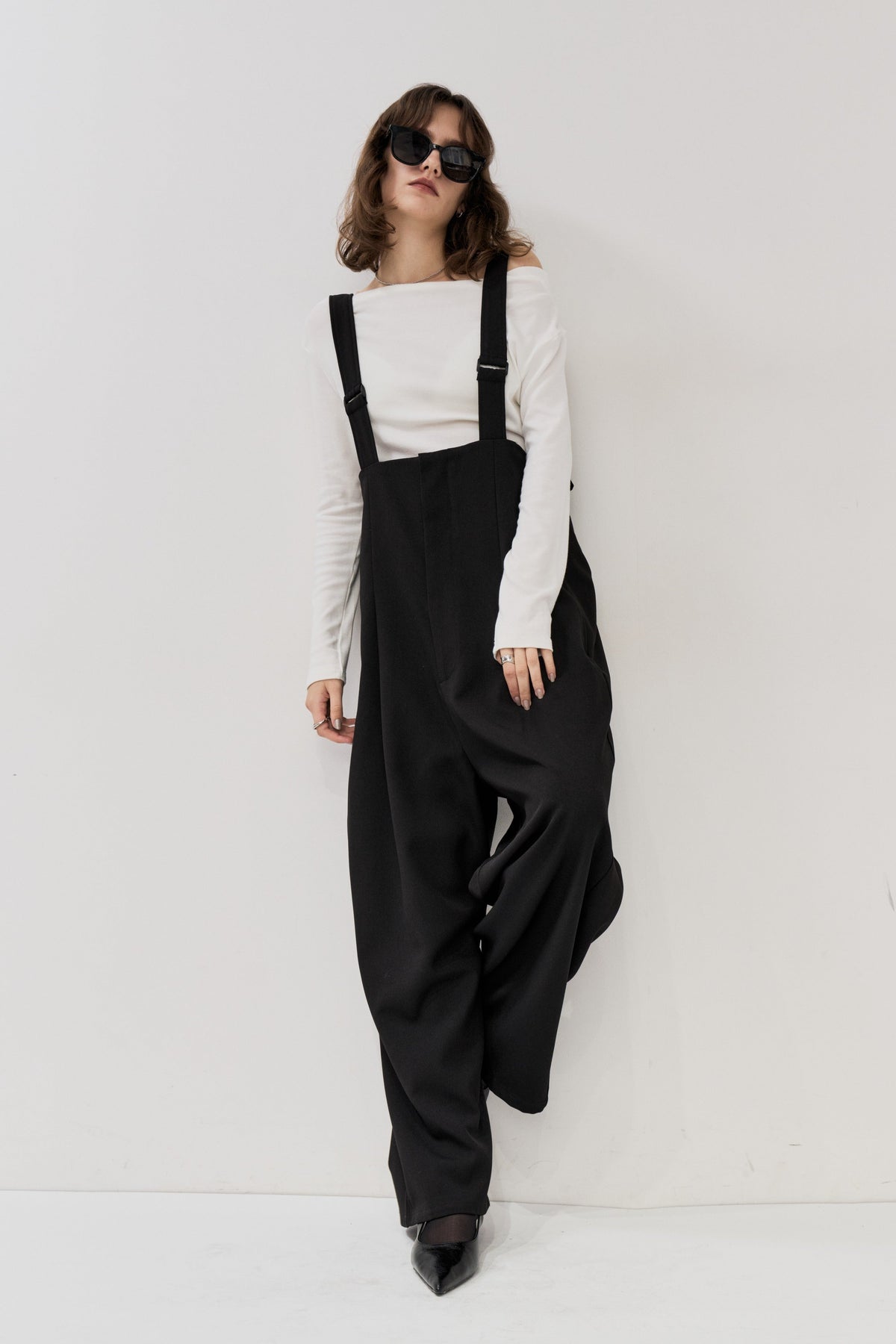 Suspenders trousers