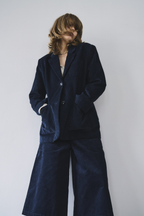 Corduroy tailored jacket