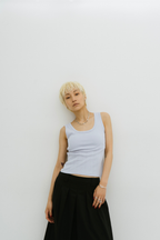 Eyelet tank top